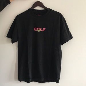 Golf t-shirt with Cheetah logo large